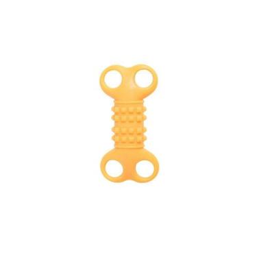 Imagem de Brinquedo para Cães Halteres com 4 Furos de Borracha Maciço 11cm - KOP