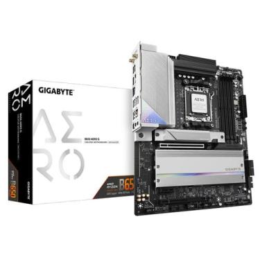 Imagem de Placa Mãe Gigabyte B650 AERO G, Chipset B650, AMD AM5, ATX, DDR5, 9MB6