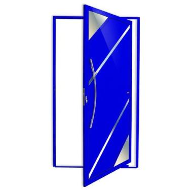 Imagem de Porta Pivotante Lambril Oasis com Puxador Super 210cm x 120cm Brimak A