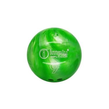 Imagem de Bola de Boliche Oficial Imply Alta Performance 9 Libras Verde Claro Co