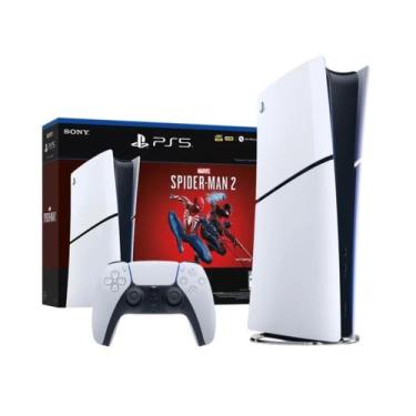 Imagem de Console PlayStation 5 Slim 1TB Edicao Digital Bundle Marvel s Spider-M