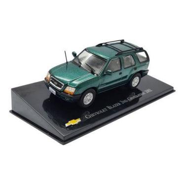 Imagem de Miniatura Chevrolet Blazer Generation 2002 Verde Metal 1:43 - Salvat