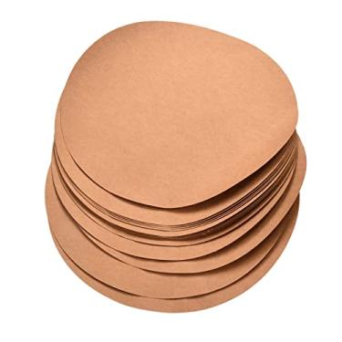 Imagem de Placa de lona circular, ampla aplicação cartolina redonda Kraft de tração para pintura para artistas para iniciantes