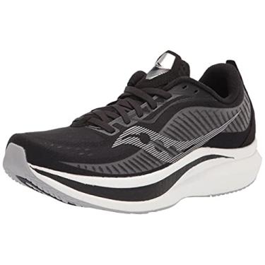 Imagem de Saucony Tênis de corrida masculino Endorphin Speed, Preto/Sombra, 15