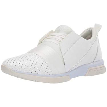 Imagem de Ted Baker Tênis feminino Cepa, Couro branco, 6.5
