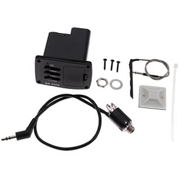Imagem de Substituição Do Pré-amplificador de Captação de Ukulele Piezo para Guitarra de Madeira/ukulele