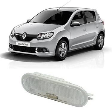 Imagem de Lanterna Luz De Teto Clio 2001 a 2014 Logan Sandero March 1 Botão