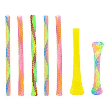 Imagem de Pacote com 48 brinquedos de mola para gatos, brinquedo interativo para gatos internos, bobina de plástico de gato colorido para gatinhos baterem, morderem, caçarem (cor aleatória)