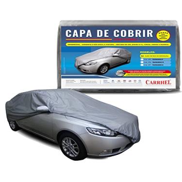 Imagem de Capa para cobrir carro Forrada e impermeavel - Tamanho M