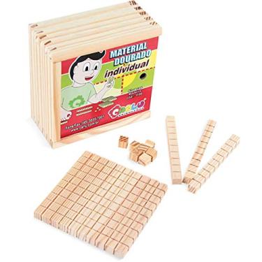 Imagem de Carlu Brinquedos - Jogo para Aprender Matemática, 5+ Anos, 62 Peças, Color Multicolorido, 1106