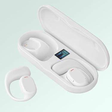 Imagem de Fone de ouvido Bluetooth sem fio pendurado, fones de ouvido sem fio Bluetooth 5.1 com estojo de carregamento Ganchos confortáveis ​​IPX5 Fones de ouvido abertos à prova d'água para esportes, trabalho,