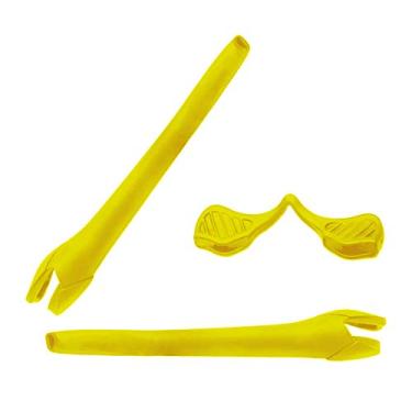 Imagem de LenzReborn Kits de borracha de substituição para óculos de sol Oakley Radar EV Path - Amarelo