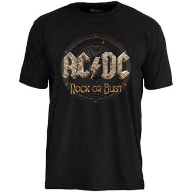 Imagem de Camiseta Ac/Dc Rock Or Bust - Stamp