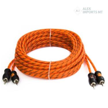 Imagem de Cabo Rca Kx3 Flexivel 5mt 5 metros Grande - A.R Variedades MT
