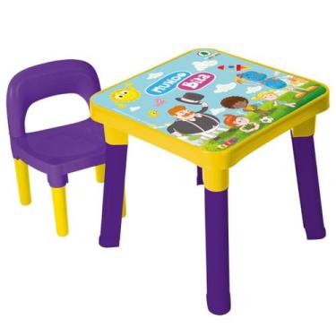 Imagem de Mundo Bita Minha Mesa Com Cadeira Infantil - Monte Líbano