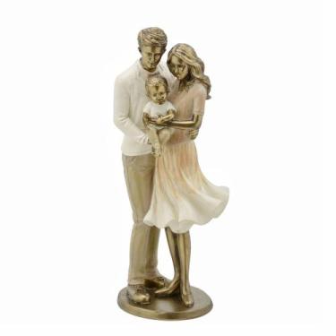 Imagem de Escultura Família Casal Com Filho - Espressione