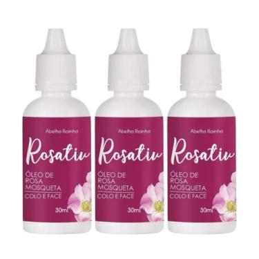 Imagem de Kit Óleo De Rosa Mosqueta Colo E Face Rosativ (3 unidades) - Abelha Ra