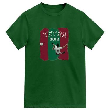 Imagem de Camiseta Voleio Pro Tetra Flu Brasileirão 2012 - Novomanto, Verde, P