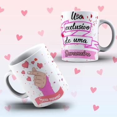 Imagem de Caneca Dorama Coração Coreano Uso Exclusivo De Uma um Dorameira Dorame