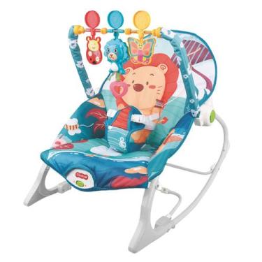 Imagem de Cadeira Balanço Descanso do Bebê 18kg Música Cinto Ajustável - Zippy T