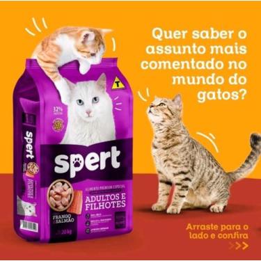 Imagem de Spert cat adultos e filhotes frango e salmão