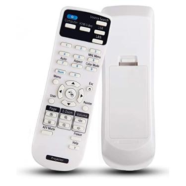 Imagem de Substituição de controle remoto universal para Epson Home Cinema 8350 2150 2100 2000 2250 3020 Powerlite 93 485W 525W 5535U EB EX EX5280 EX3212 VS H BrightLink 455wi EMP Series Projetores