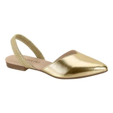 Imagem de Sapatilha Feminina Beira Rio Mule Slingback Bico Fino Elastico Ref: 41
