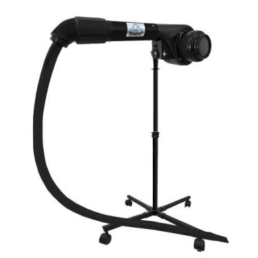 Imagem de Secador soprador 2 em 1 trino pet profissional banho e tosa, Preto, 11