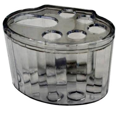 Imagem de Porta Pasta e Escova de Dentes Fumê - 154F - DAIVAK