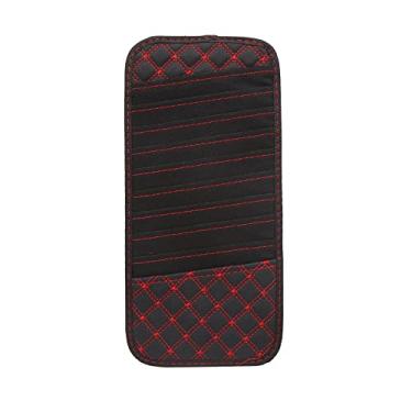 Imagem de Uxcell Carro Interior Viseira solar 10 Disco CD DVD Capa Porta-Carteira Organizador