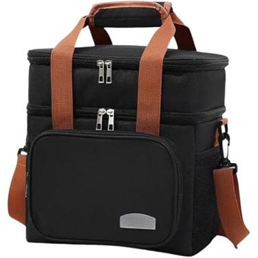 Imagem de Lancheira Térmica Cooler Impermeável – Leve Marmita, Cerveja ou Lanches com Estilo | Ideal para Academia, Viagem e Escritório