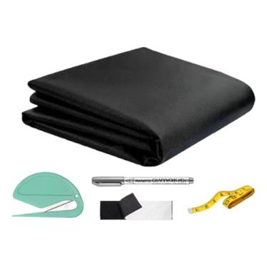 Imagem de SiaBiced Cortinas blackout para janelas, películas blackout para cobertura de janelas para quarto, quarto de criança, 1.45mx1m