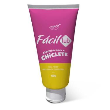 Imagem de Fácil Lub Gel Lubrificante Chillies Sabores 60g Exclusivo, Chiclete