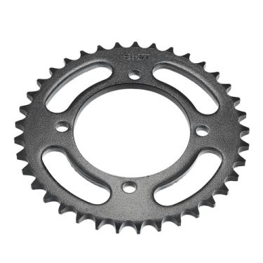 Imagem de Hihaha 428 Pitch 37 dentes roda dentada de motocicleta roda dentada traseira/lado traseiro para 50cc 70cc 90cc 110cc 125cc Dirt Pit Bike Mini Bike ATV 4 rodas ciclomotor/durável 76 mm ID / 1 peça