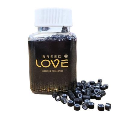 Imagem de Microlink Extensão Capilar BreedLove 1000 Unid com Silicone Mega Hair 