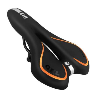 Imagem de Selim de bicicleta MTB Gel MOOCCI confortável à prova d`água laranja