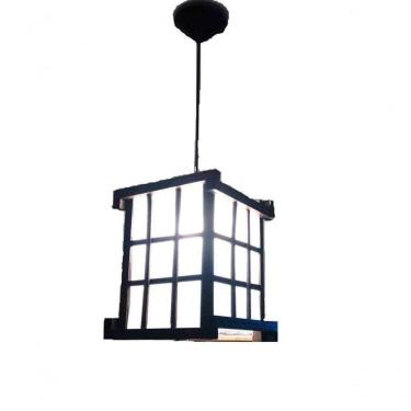 Imagem de Lustre Luminária De Teto De Madeira Rustico Artesanal Decoração Sala Quarto Hotel Pousada