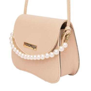 Imagem de Bolsa Feminina Shoulder Bag Pérola - Ville Urbane, Nude