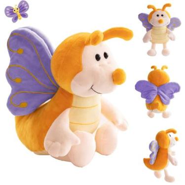 Imagem de Bicho de pelúcia CASAGOOD 33 cm Purple Wing Butterfly Plush