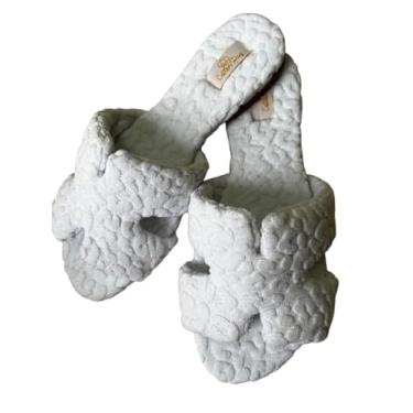 Imagem de Rasteirinha Feminina Pantufa Cotton Day Conforto e Elegância para seus Passos (Branco, Padrão, BR, Adulto, Numérico, 38)