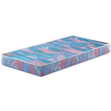 Imagem de Colchão Berço Baby New York Espuma D18 Liso 70x130x8cm Azul