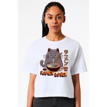 Imagem de Camiseta Nerd Chic Ramen Lover - Moda Kawaii Geek e Nerd Estilo Japão-Unissex