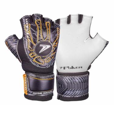 Imagem de Luva de Goleiro Poker Futsal Hug Flex 4 Profissional Unissex