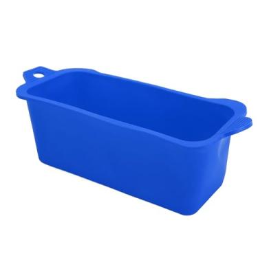 Imagem de Generic Forro da Bandeja de Graxa, Forro de Copo de Graxa Reutilizável Resistente a Riscos Resistente Ao Calor para Acampamento de Churrasco (Azul)