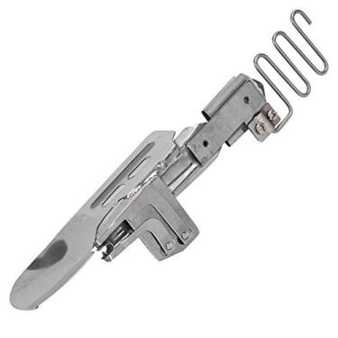 Imagem de Tnfeeon Acessório de Costura Ajustável de Dobra Dupla, Construção Robusta, Alinhamento Preciso do Tecido, para Máquinas de Costura Industriais Union Special (ferro 2)