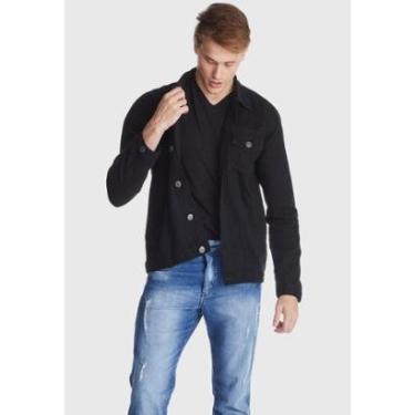 Imagem de Jaqueta Jeans Zuren Black Amaciado Preto-Masculino