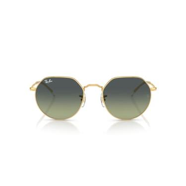 Imagem de Óculos de Sol Ray-Ban Jack 0RB3565 001/BH Tam 51 / Ouro - Lentes Verde