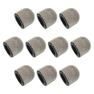 Imagem de 12 canetas Stylus de 8 mm, pontas finas, fibra condutiva, capacitiva, tela sensível ao toque, ponta universal