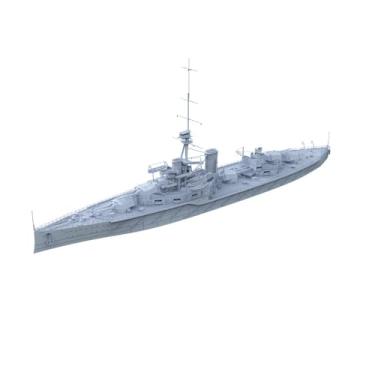 Imagem de MRY-SFW Kit de modelo militar 1/1200 da Marinha Alemã Bayern-Class SMS Baden