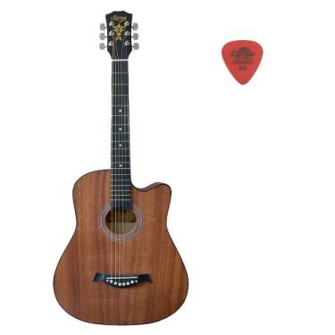 Imagem de Violao Acustico Seven Mini Folk SV-27 MH Mahogany - Seven Guitars